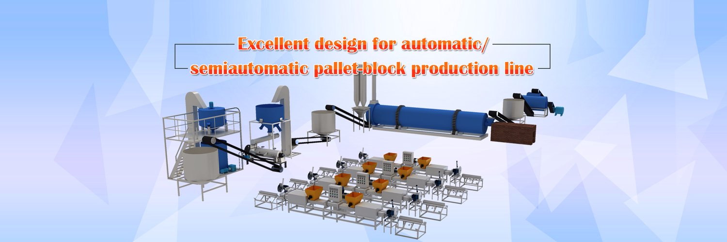 pallet block production line