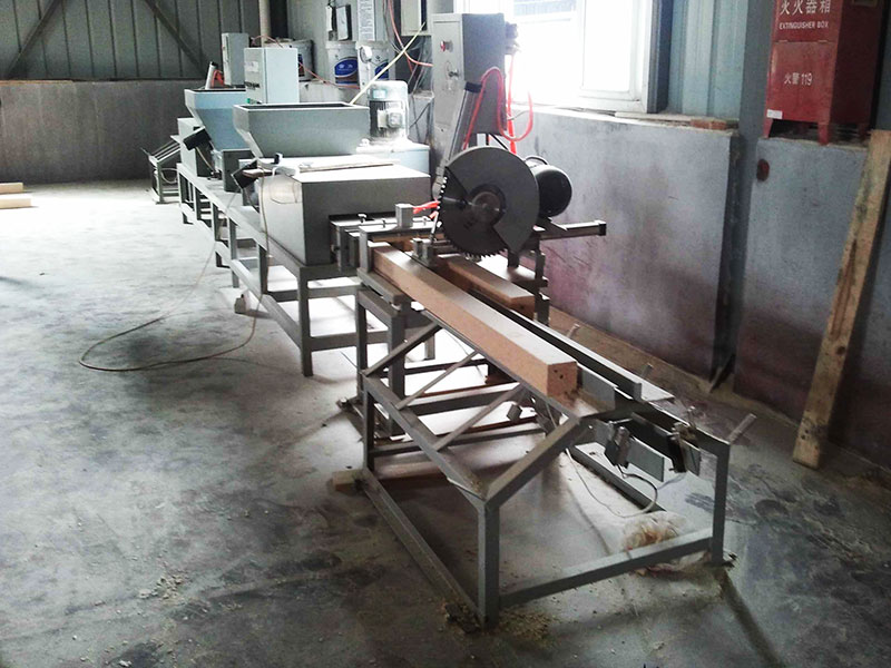 Wood block press