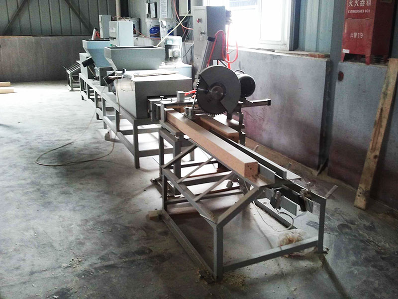 wood block making machine