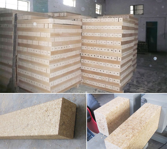 presswood block