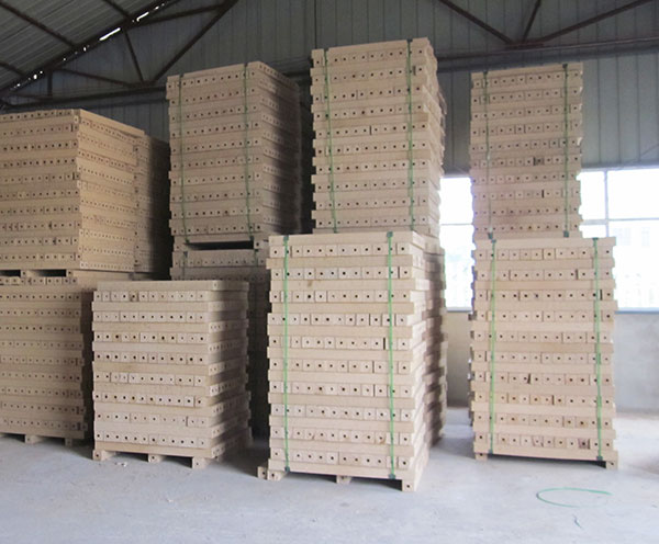 sawdust pallet block