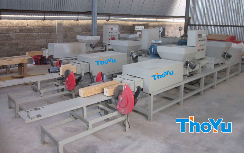 Wood Chips Shaving Pallet Block Machine