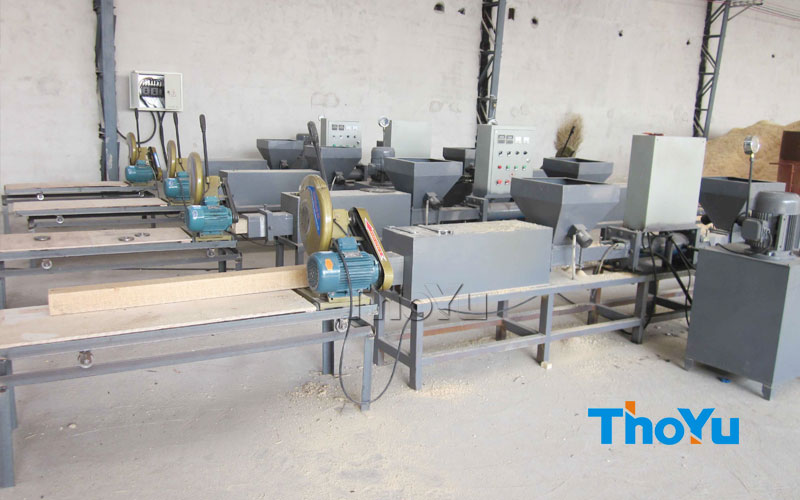 Wood Chips Shaving Pallet Block Machine
