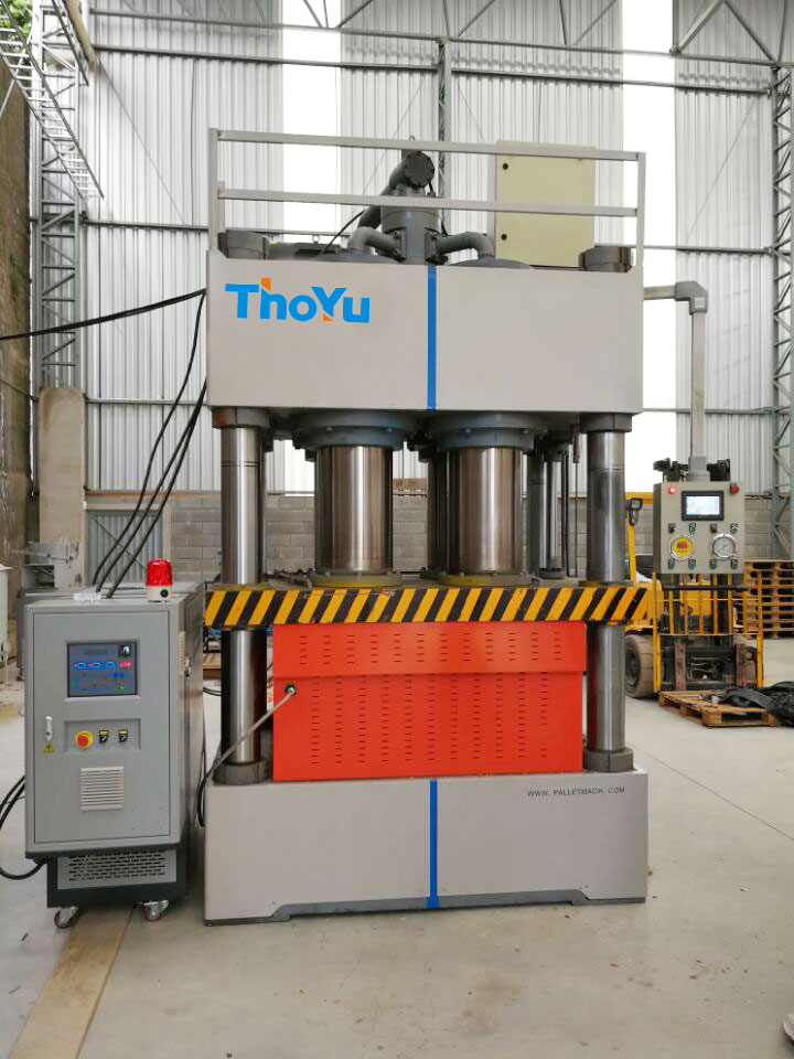 Wood Sawdust Press Wood Pallet Making Machine