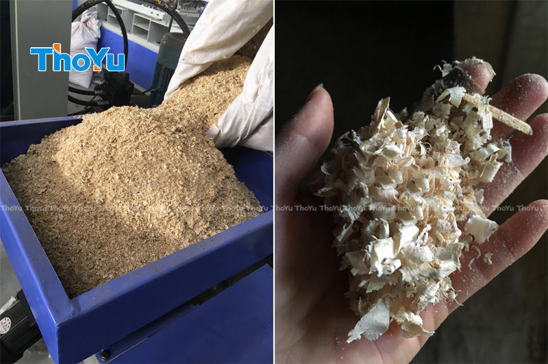 Wood Chips Shaving Pallet Block Machine