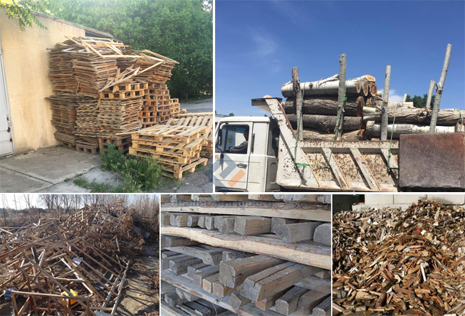 waste pallets presswood pallet making machine