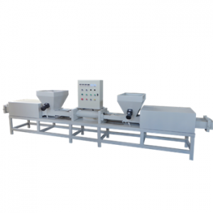 single-head wood pallet block machine