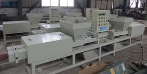compressed wood block making machine