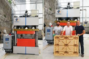 presswood pallet making machine