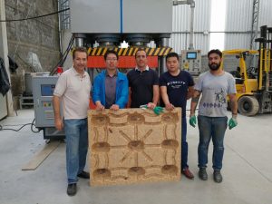 fully automatic pallet making machine