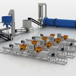 automatic wood pallet block production line