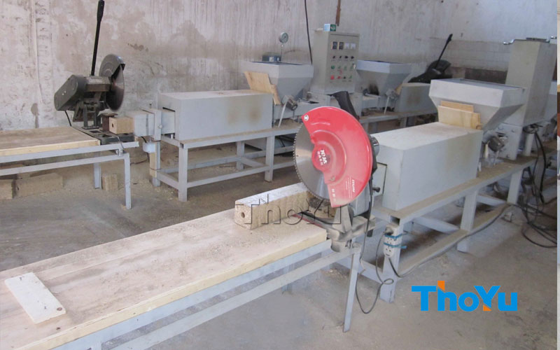 Automatic Wood Pallet Feet Making Machine