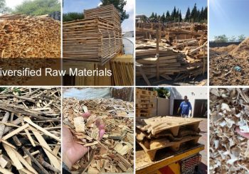 Wood Waste Recycling Equipment‎-Thoyu wood pallet machine is Unique