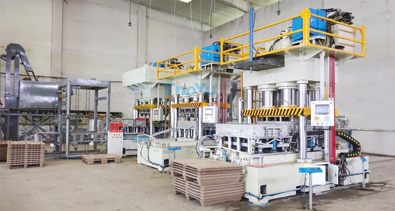 wood pallet machine