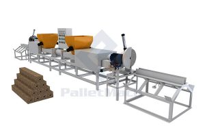 sawdust block machine