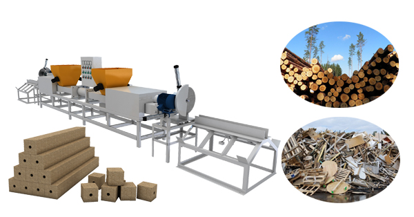 wooden pallets for block machine