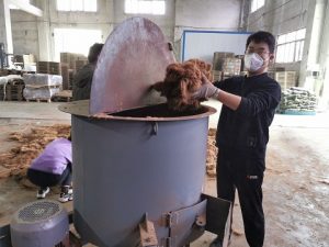 Raw materials for sawdust glue mixing machine