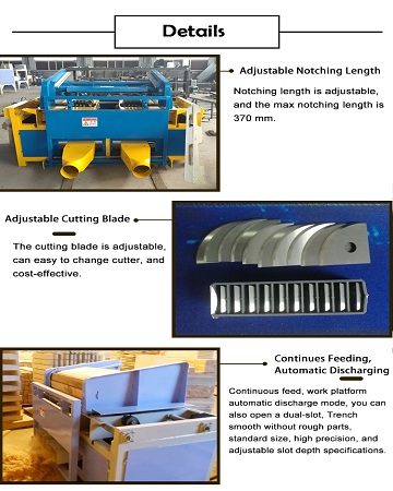 Slotting machine details