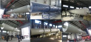 Tumble drying machine in our factory
