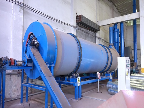 rotary drum dryer machine