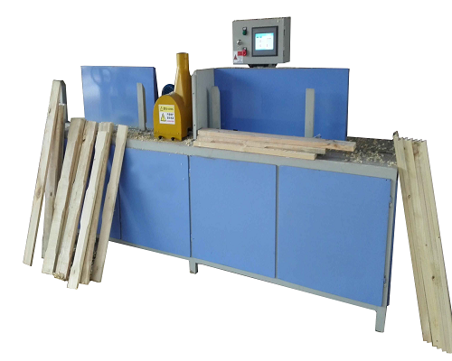 pallet deck board chamfer making machine